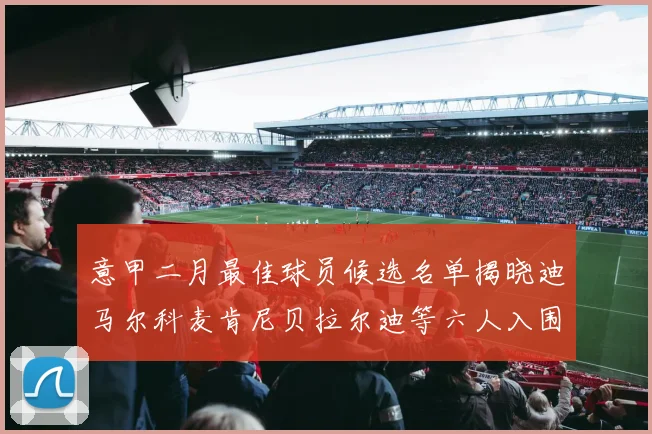 意甲二月最佳球员候选名单揭晓迪马尔科麦肯尼贝拉尔迪等六人入围